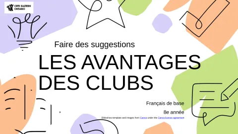 Slideshow - Les avantages des clubs
