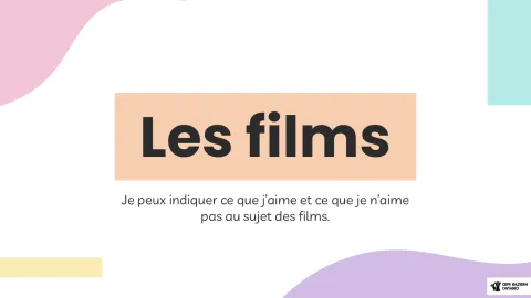 Donner mes impressions sur des films - Présentation