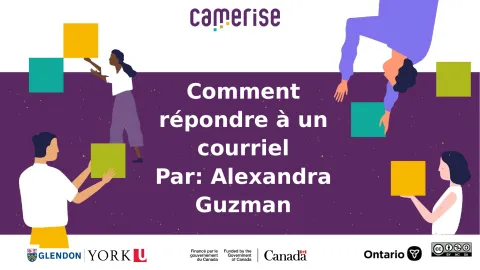 Comment répondre à un courriel : Présentation