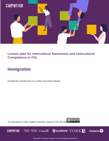 IC Lesson Plans for the Class - Immigration