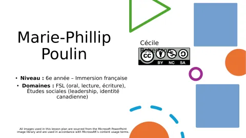 Marie-Philip Poulin : leadership et identité canadienne (6e immersion)
