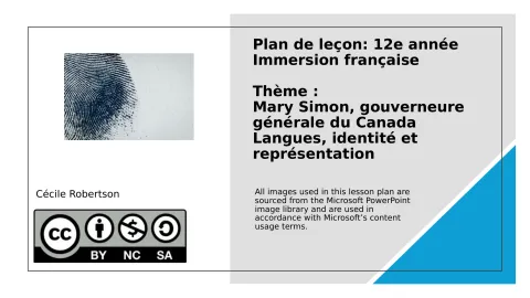 Mary Simon : langues, identité et représentation (12e année)