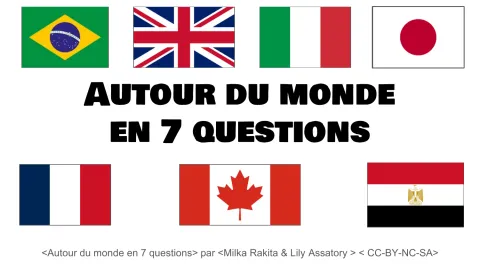 Autour du monde en 7 questions